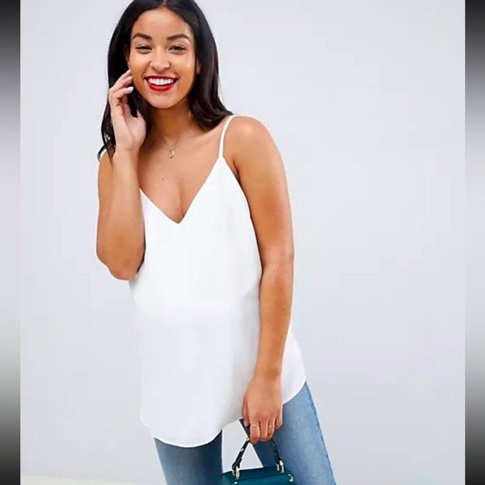 Asos maternity eco swing cami with double layer